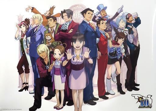 希少　店頭用　逆転裁判 ６　販促ポスター 2025年最新】逆転裁判 ポスターの人気アイテム - メルカリ